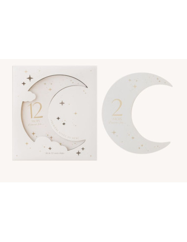 Cartes étapes premières année - Moon