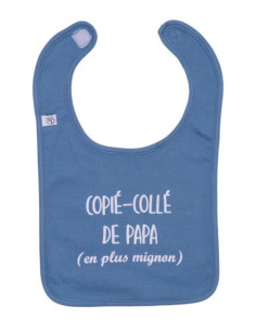 Bavoir phrase Copié-collé...