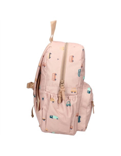 Sac à dos - Voitures Beige 2