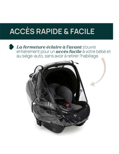 Habillage pluie Chicco - Siège coque 