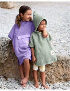 Poncho de bain éponge - Green 2