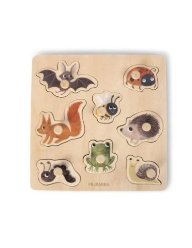 Puzzle en bois - Amis de la forêt