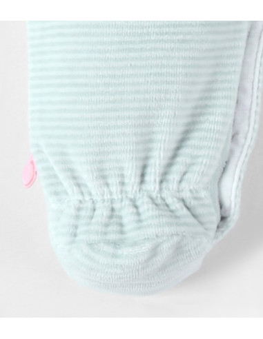 Sweet Dreams Pyjama velours rayé - 1M