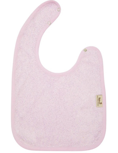 Bavoir en bambou 26x38cm - Silky Lilac