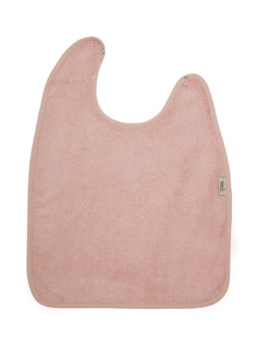Bavoir bambou XL - Misty Rose
