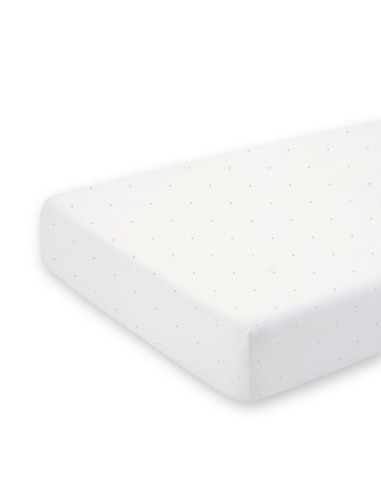 Drap jersey lit 70x140 - Choux ecru
