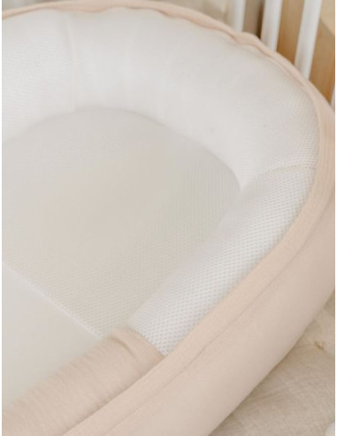 Nid Bébé Kokkoony en mousseline - Beige