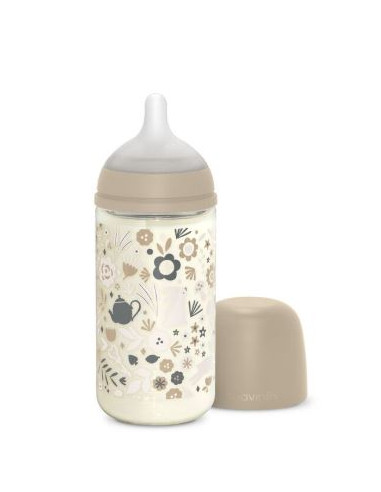 Biberon verre Suavinex 240ml tétine...