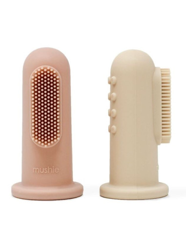 Brosse à dents à doigt (2pcs) -...