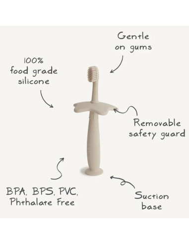Brosse à dents silicone Star -...