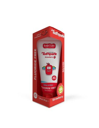 Dentifrice Naturel Babyton 50g - Fraise