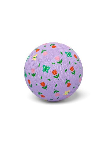 Balle en caoutchouc 13cm - Tulipes