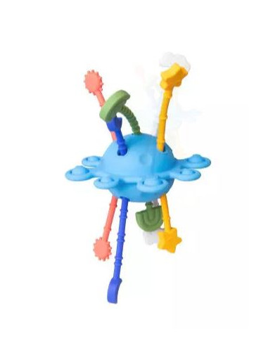 Planète multicolore silicone sensorielle