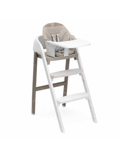 Chaise haute Crescendo Up -  Pearl...