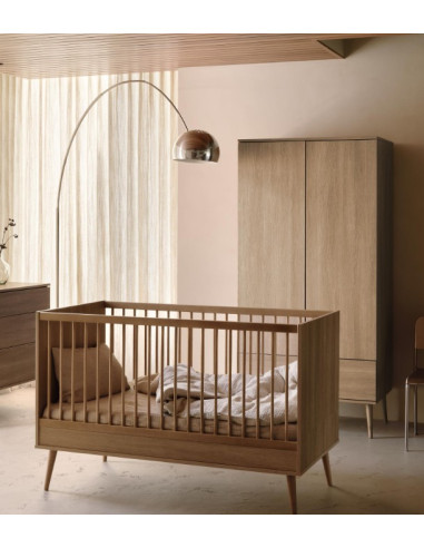 Lit 70x140cm évolutif - Flow Honey Ash