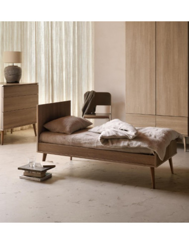 Lit 70x140cm évolutif - Flow Honey Ash