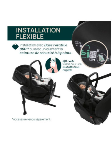 Siège auto grpe 0+ First Seat Recline...