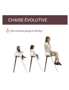 Chaise haute Crescendo Up -... 2