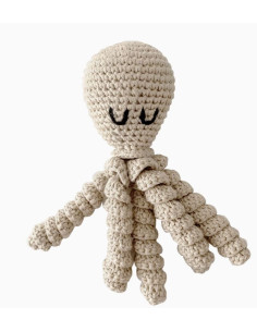 Doudou hochet pieuvre...