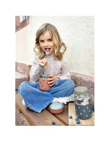 Thermos repas 350ml inox - Happy...