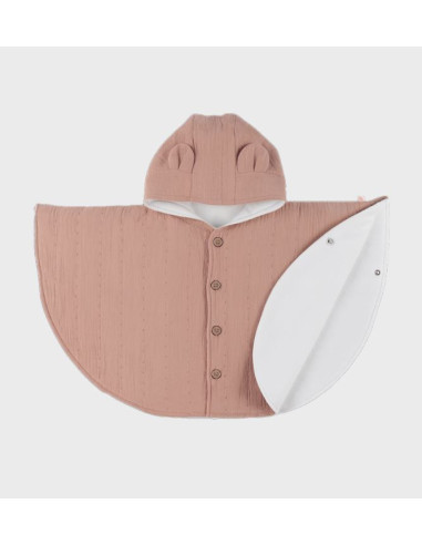 Poncho de voyage Mousseline de Coton...