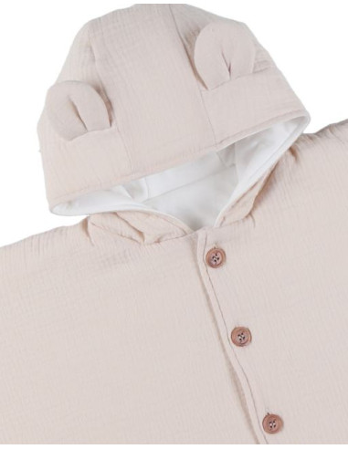 Poncho de voyage Mousseline de Coton...