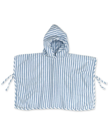 Poncho de bain en gaze de coton 9-36m...