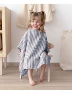 Poncho de bain en gaze de... 2