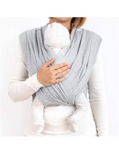 Porte-bébé DUO size 2 Jersey - Mix Grey