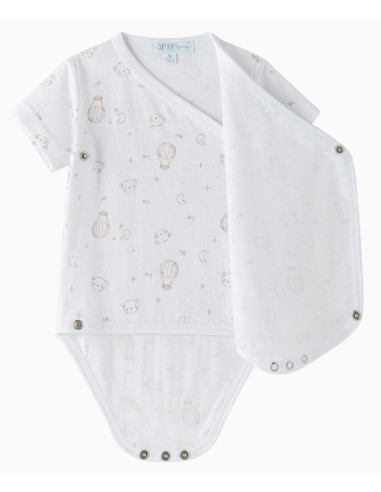 Bodies croisés MC (2pces) - Ourson...