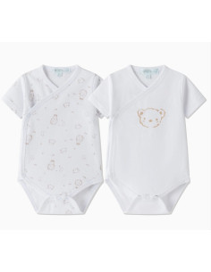 Bodies croisés MC (2pces) -...