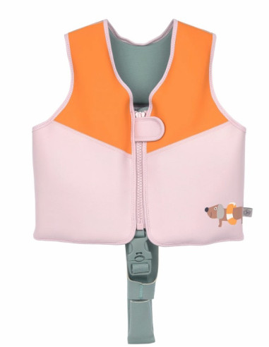 Gilet de natation 92/98 - Rose...