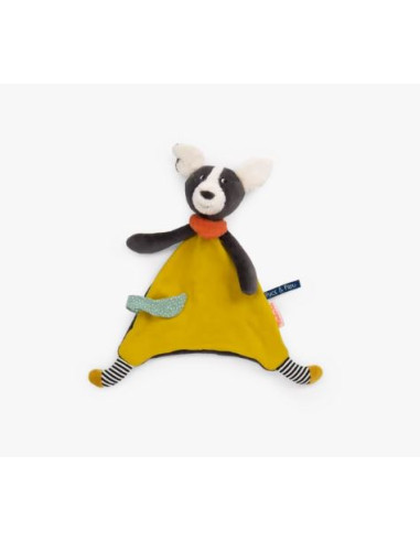 Doudou Puce jaune - Puce & Pilou