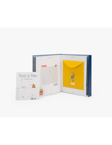 Livre de naissance - Puce & Pilou 