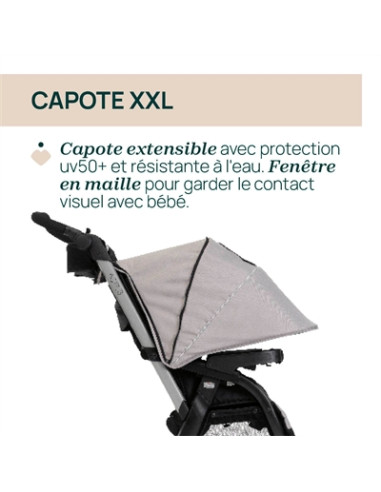 Poussette Chicco Activ3+ - Nut