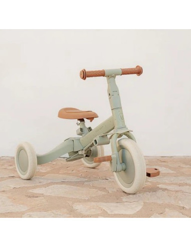 Tricycle 4en1 avec barre de poussée -...