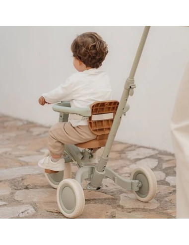 Tricycle 4en1 avec barre de poussée -...
