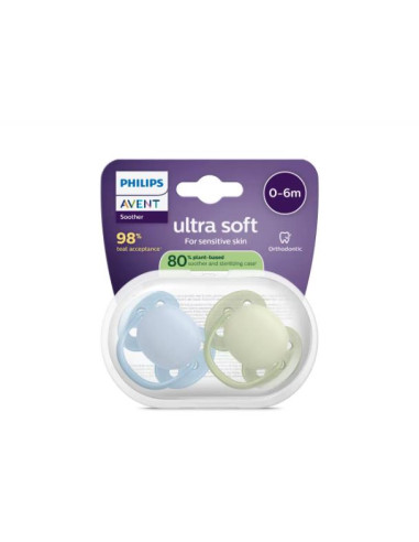 Sucette Avent ultrasoft 0-6 mois -...