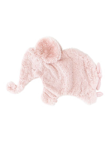 Doudou attache sucette Oscar 42cm - Rose