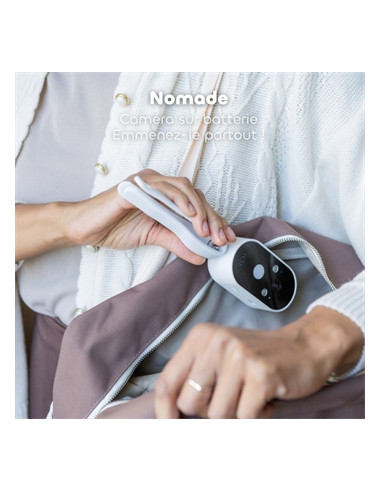 Babyphone Vidéo ZEN Travel - Blanc