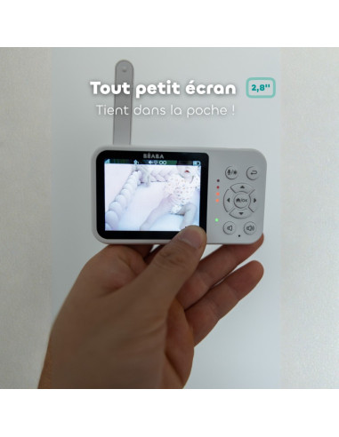 Babyphone Vidéo ZEN Travel - Blanc