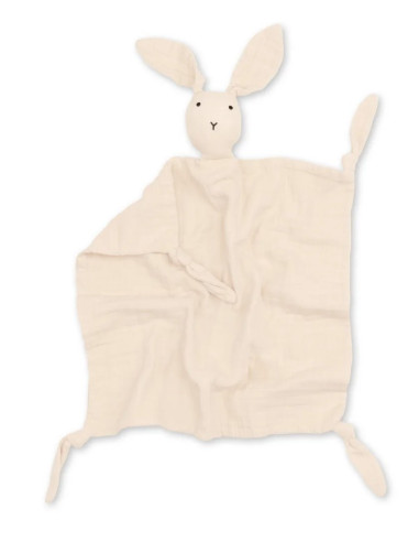 Doudou tetra Bunny 40x40 - Ecru