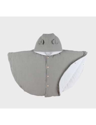 Poncho de voyage Mousseline de Coton...