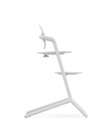 Chaise haute Lemo 2 bois - White 