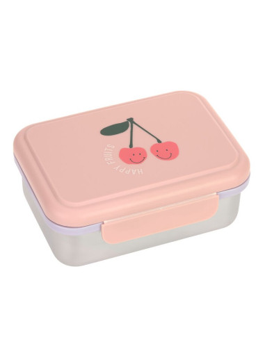 Boîte à goûter inox - Happy Fruits...