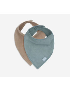 Bavoir bandana en moussline...