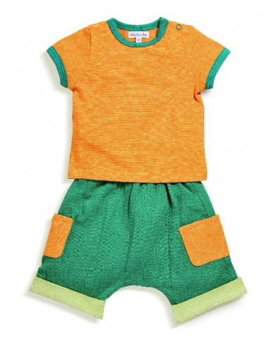 T-Shirt jaune moutarde Mongo Moulin...