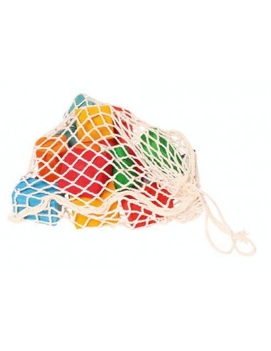 Gros blocs en bois naturel 15 pces -...