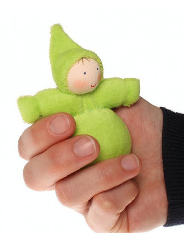 Lot de 10 poupées artisanales - Nains