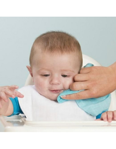 Débarbouillette Visage en mousseline...